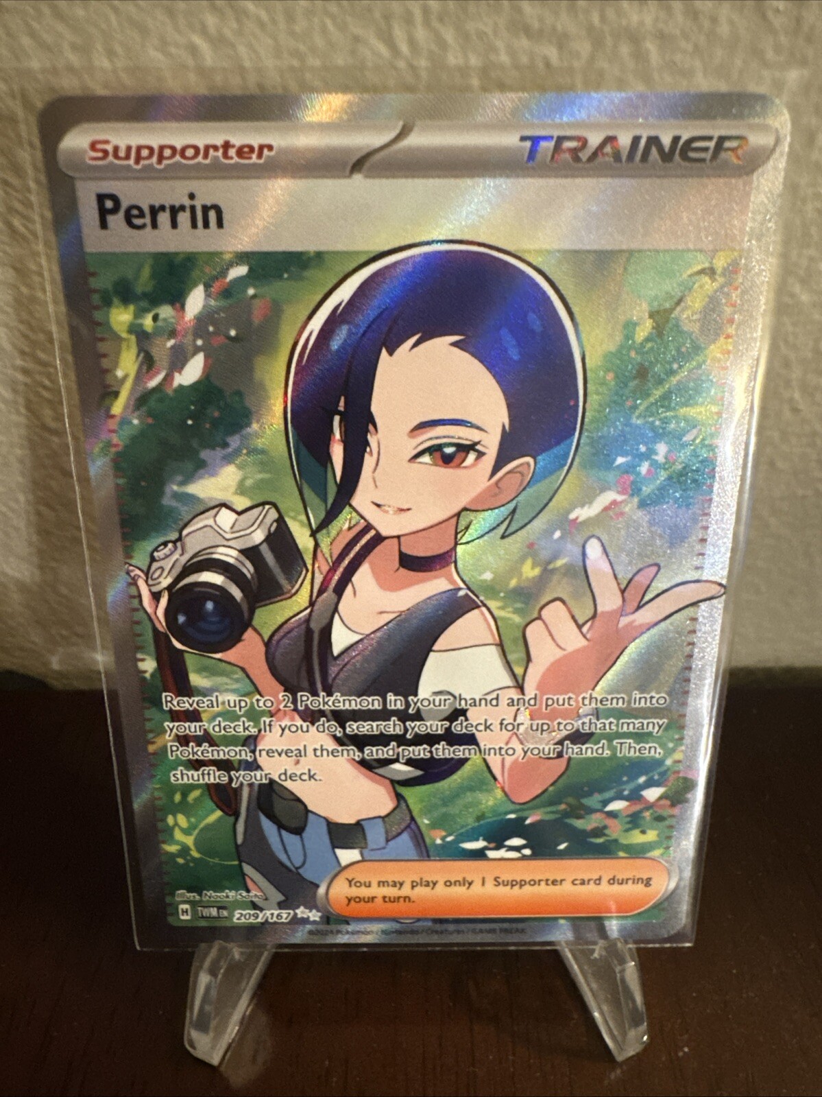 Perrin 209/167 Pokémon TCG Full Art Ultra Rare Twilight Masquerade