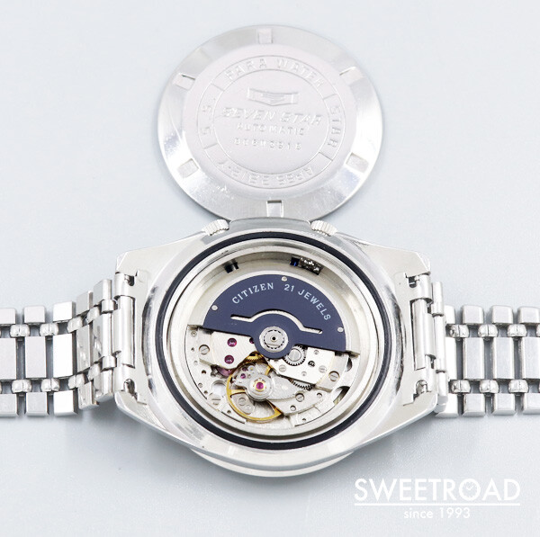 Citizen Seven Star Ref.2812-Y Cal.5270 Vintage 21 Jewels SS