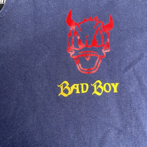 Pennant Sportswear Bad Boy Donald Duck Devil Hoodie Sweatshirt Mens Large #34 - Picture 3 of 9