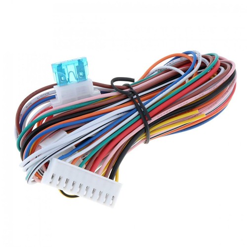 CAR ALARM SECURITY SYSTEM WITH KEYLESS ENTRY START REMOTE KEY FOB SIREN - Picture 7 of 11