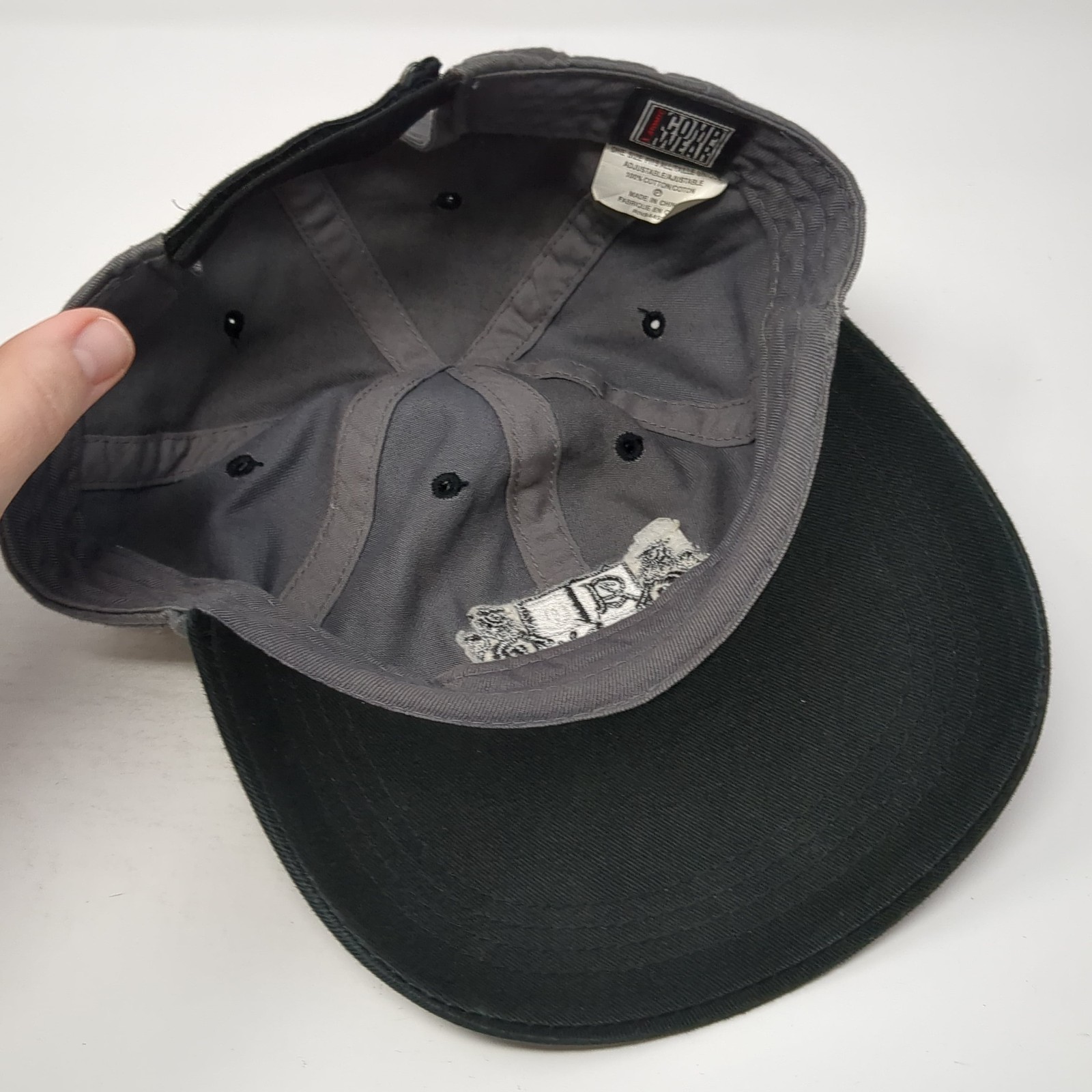 Atomic Comp Wear Strapback Baseball Cap Gray One … - image 7