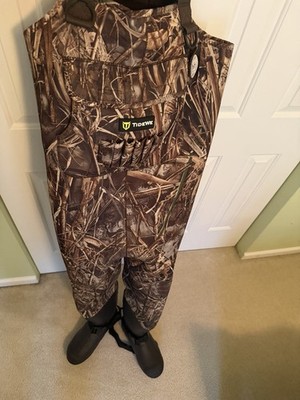 TideWe Chest Waders Size 11 Insulated Neoprene Polyester  display picture 2