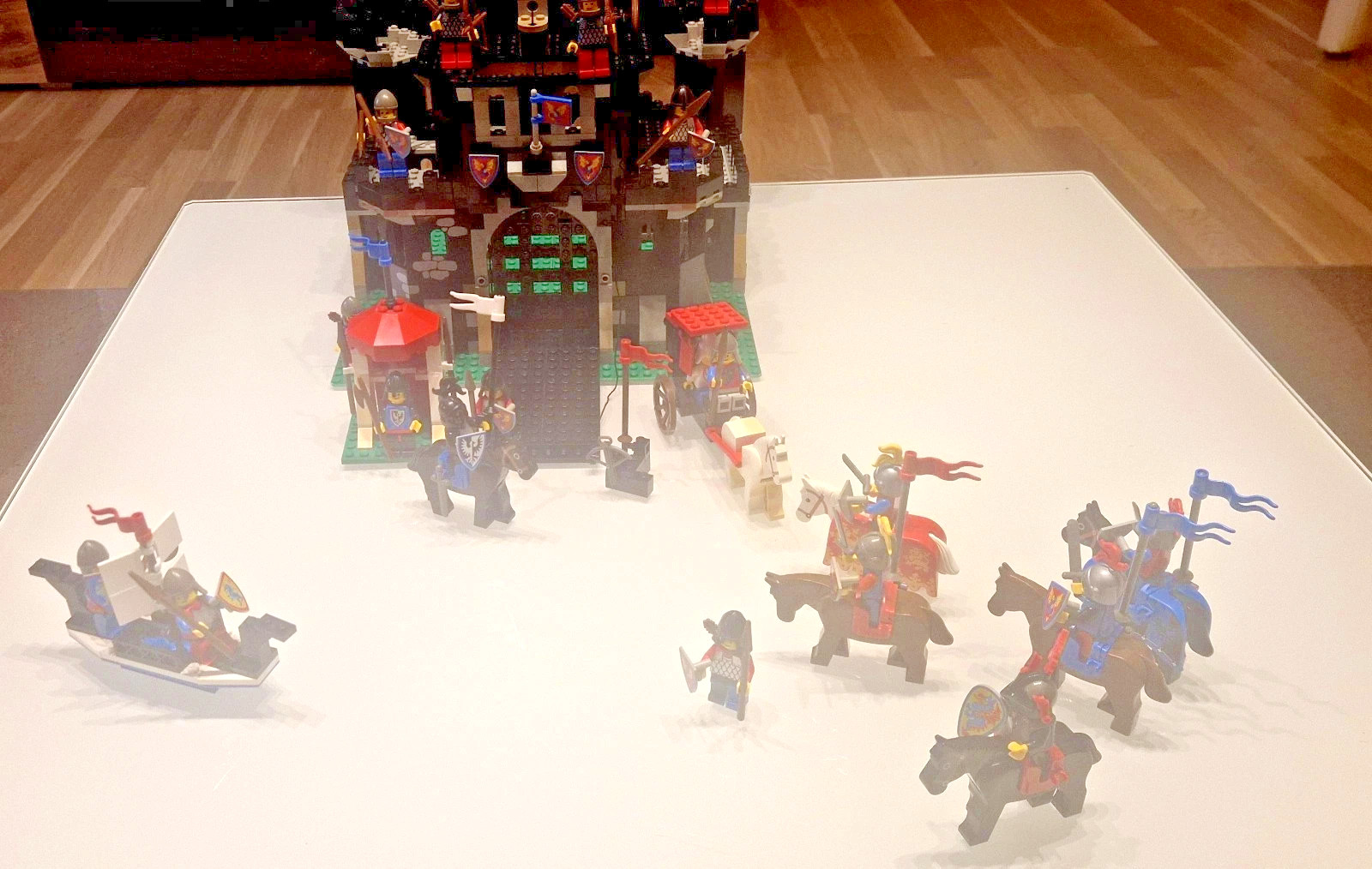 LEGO Black Monarch Castle Ritterburg 6085 + 6009 + 6017 + 6023 + 6035 mit BA
