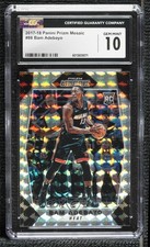 2017-18 Panini Prizm Mosaic Bam Adebayo #86 CGC 10 Gem Mint 1la1