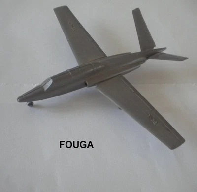 JOUET PLASTIQUE CADEAU PUBLICITAIRE LESSIVE BONUX AVION FOUGA MAGISTER - Photo 1/4