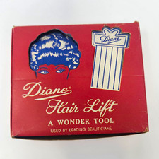 Vintage Retail Box Diane Hair Lift Wonder Tool Hair Pins Set Black/Ivory/Silver