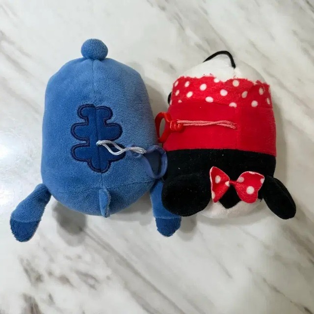 Disney Minnie Mouse Starchi Keychain Mini Mouse Figurine