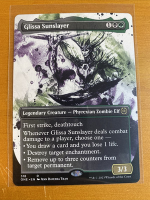 Glissa Sunslayer (Showcase) 318 MTG Phyrexia: All Will Be One NM Pack Fresh