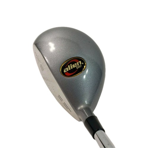 Alien Golf Quad Metal Ultimate 21* Degree Hybrid Wood Regular R Flex Steel Club - Picture 6 of 10