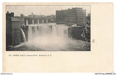 AXXP12-1268-ETATS-UNIS - Rochester - Upper Falls - Genesee Fluss