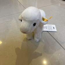 Plush Toy Steiff Sheep 65 Wool 35 Cotton German Made Stuffed Animal