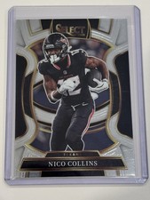 Nico Collins - 2025 Panini Select - #35 - Concourse - Houston Texans
