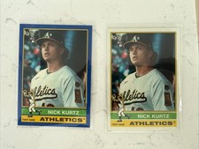 2025 Topps Heritage High Number - Nick Kurtz #706 Dark Blue Bordered (RC)