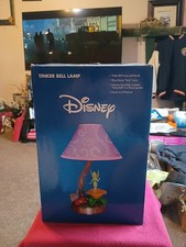 tinker bell Vintage Disney lamp Tinker bell Sways And Bends Plays Disney Music