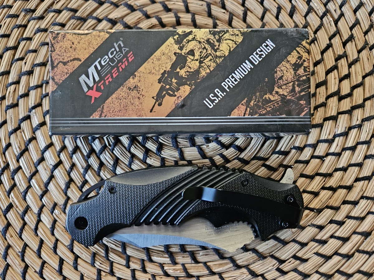 MTech USA Xtreme Ballistic MX-A801BK Folding Pocket Knife | eBay