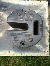 gazebo weight cast iron used x1