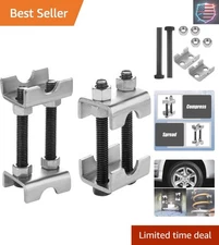 Adjustable Mini Coil Spring Compressor Set for Safe Vehicle Suspension Lifting