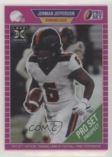 2021 Leaf Pro Set Metal Pink Rainbow 32/35 Jermar Jefferson #43 7l6
