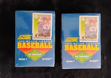 1992 Score Baseball Lot 2 Sealed Series 1 Boxes