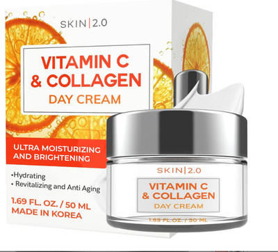 Here s the English translation of your sentence: ** Vitamin C and collagen face