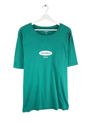 Old Navy Dog Surfer Print T-Shirt Grün XXL Herren