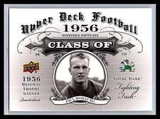 2011 Upper Deck #CO-13 Paul Hornung Class Of 1956 Notre Dame Fighting Irish