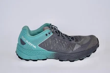 Scarpa Mens Spin Ultra Gray Trail Running Vibram Hiking Trail Shoes Size 10.5