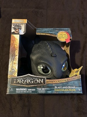 Spin Master Toothless Mask How To Train Your Dragon Blast and Roar Dreamworks