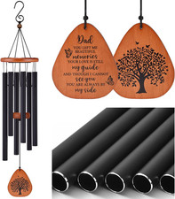 Memorial Sympathy, Gifts for Loss of Dad, Wind Chimes, Bereavement Gift, Memory