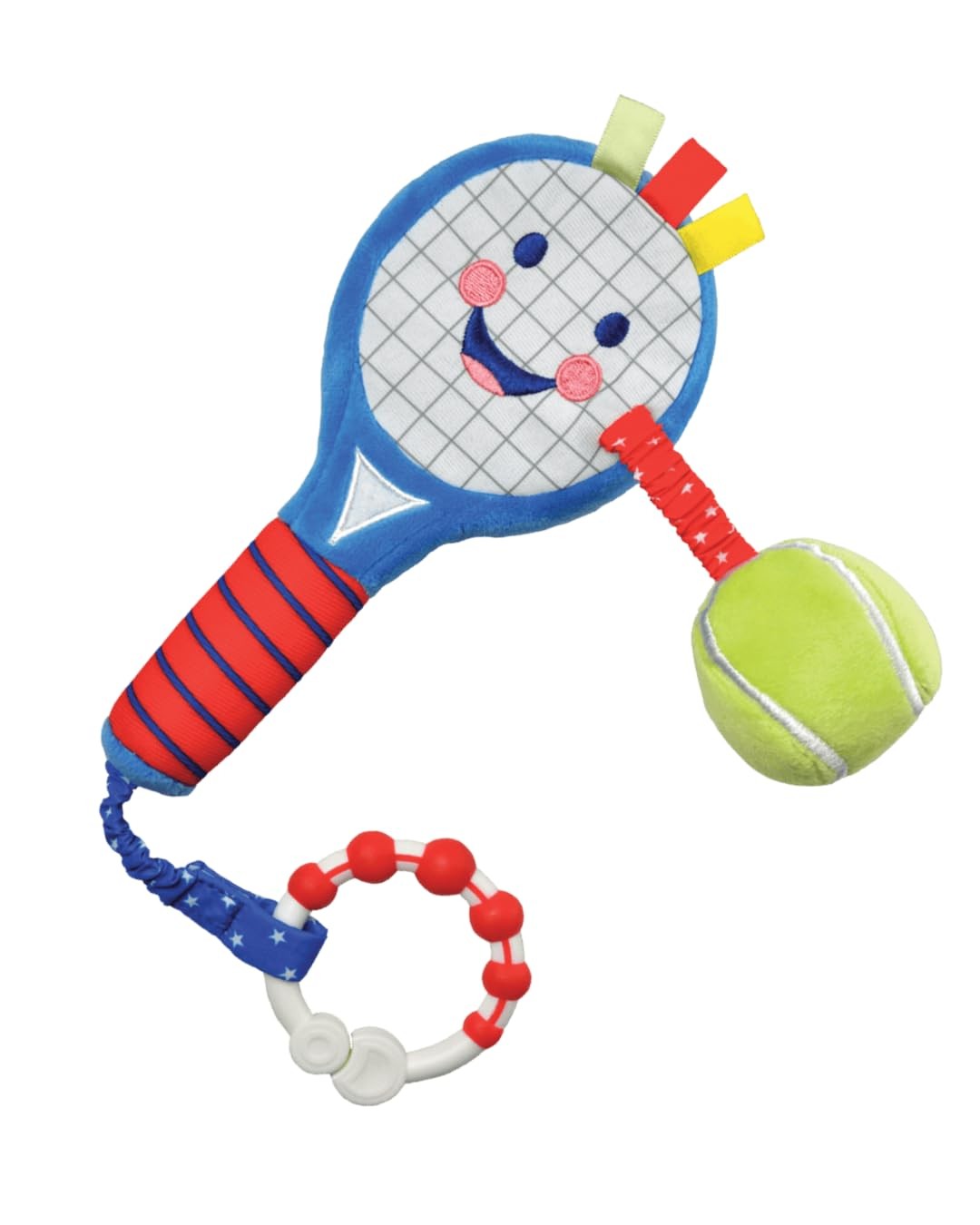 Tennis Racket for Babies | Soft Plush Sensory Tennis Racket 