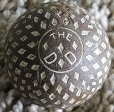 RARE VINTAGE-THE D D DIAMOND PATTERN CIRCA 1912-ORIGINAL PAINT IN DEPRESSIONS