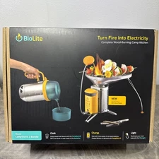 BioLite CampStove 2 Bundle - Complete Wood Burning Camp Kitchen