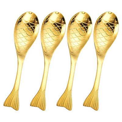  4 Pcs Chinesische Suppenlöffel Suppentassenlöffel Einzigartige Metalllöffel