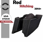 FIts Harley 2014+ Red Stitching CVO Saddlebag Liner For Tapered Bags Bottoms