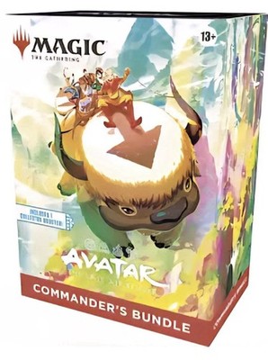 マジック：ザ・ギャザリング 4box MTG Avatar Commander's Bundle Magic: The Gathering Avatar: The Last Airbender Commander's Bundle