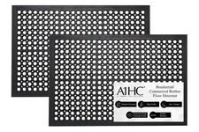 New All Purpose Anti Fatigue Versatile Rubber Floor Non-Slip Mat with Drain H...