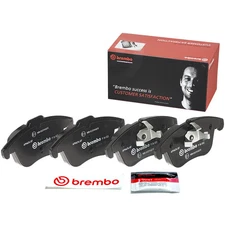Brembo P36022 Front Semi-Metallic Brake Pads Set for 2006-09 XJ8 / 06-08 S-Type
