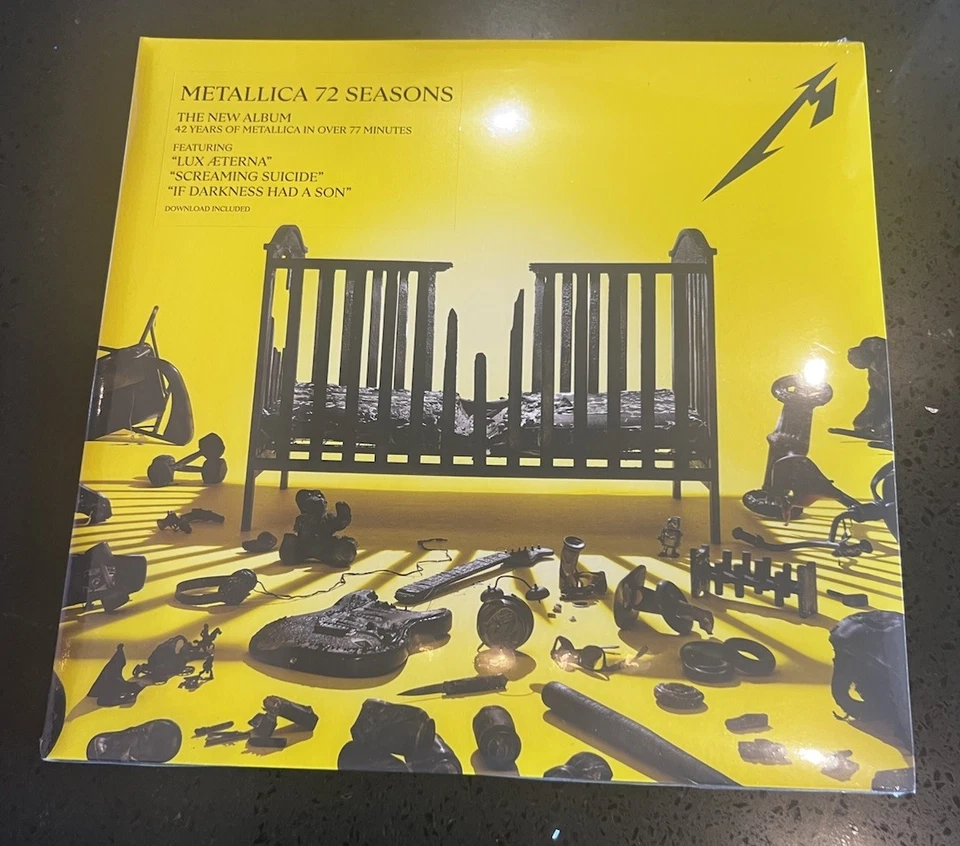 Brisbane Metallica 72 Seasons Vinyl LP Limited Edition 2025 Pop Up Store Sealed - Image 2 of 4