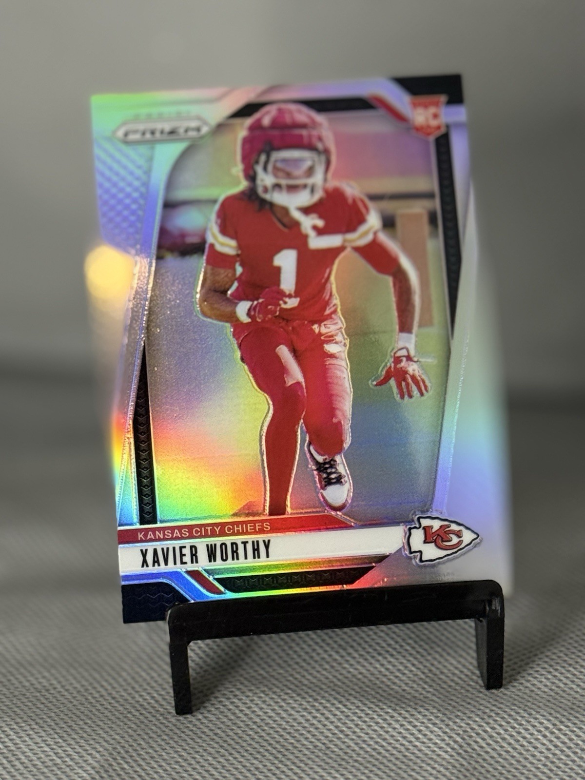 Xavier Worthy 2024 Prizm #399 Silver Price Guide - Sports Card