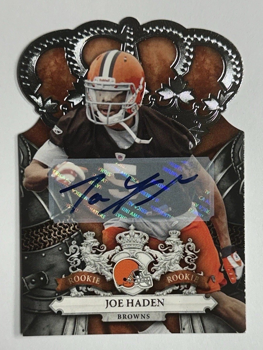 Joe Haden Panini Crown Royale #151 Autograph