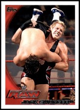 Jack Swagger 2010 Topps WWE RAW #48 Wrestling Card