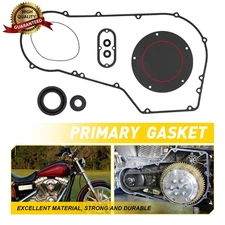 Engines Clutch Primary Cover Gasket Seals Kit For Harley Softail Dyna 1994-05