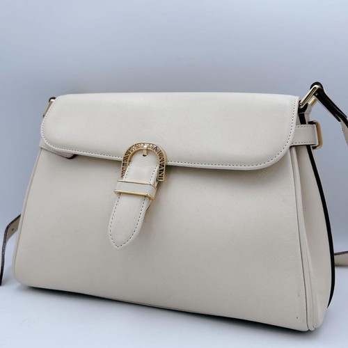 Valentino Garavani Shoulder Bag Purse White Authentic