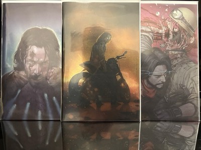 BRZRKR PEN AND INK #1 RAHZZAH 3 BOOK FOIL VIRGIN EXCLUSIVE SET