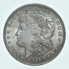 1921 Morgan Silver Dollar - Last Year Issue 90% $1 Bullion *603