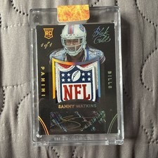 2014 Panini Black Gold Football Sammy Watkins Rookie Shield Auto 1/1