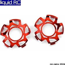 Duratrax 2818 Clip-Lck wheel Face Red Chrome for Ripper 5.7 wheel 2