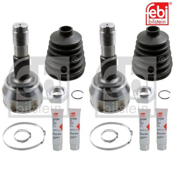 2X Gelenksatz FüR Antriebswelle Febi Bilstein 186268 2 GelenksäTze Vorne-image