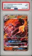 Pocket Scout - 2017 Pokemon Sun & Moon Burning Shadows Salazzle GX #25 PSA 9
