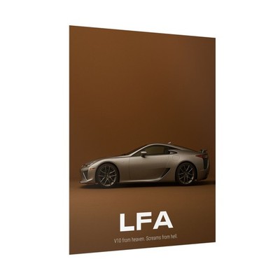 Lexus LFA Limited Poster – JDM V10 Supercar Wall Art Print